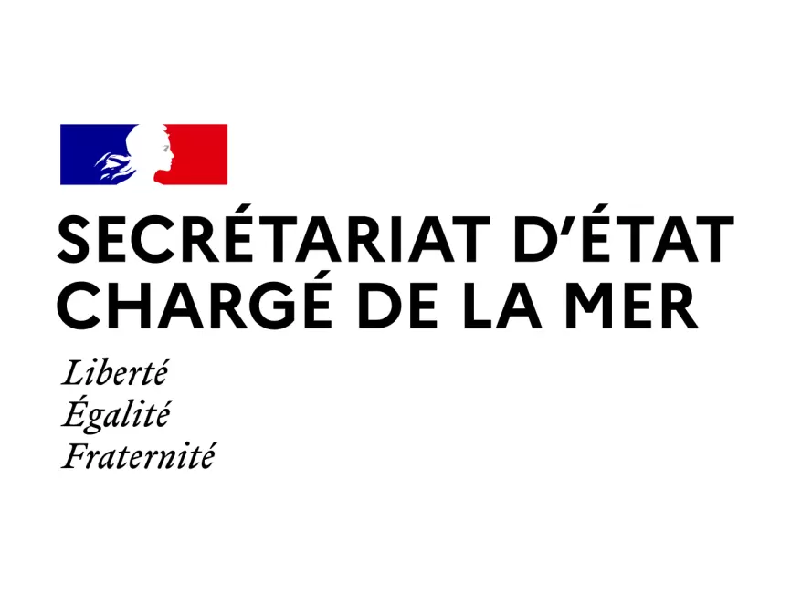 Secretariat d'Etat Charge de la Mer Logo