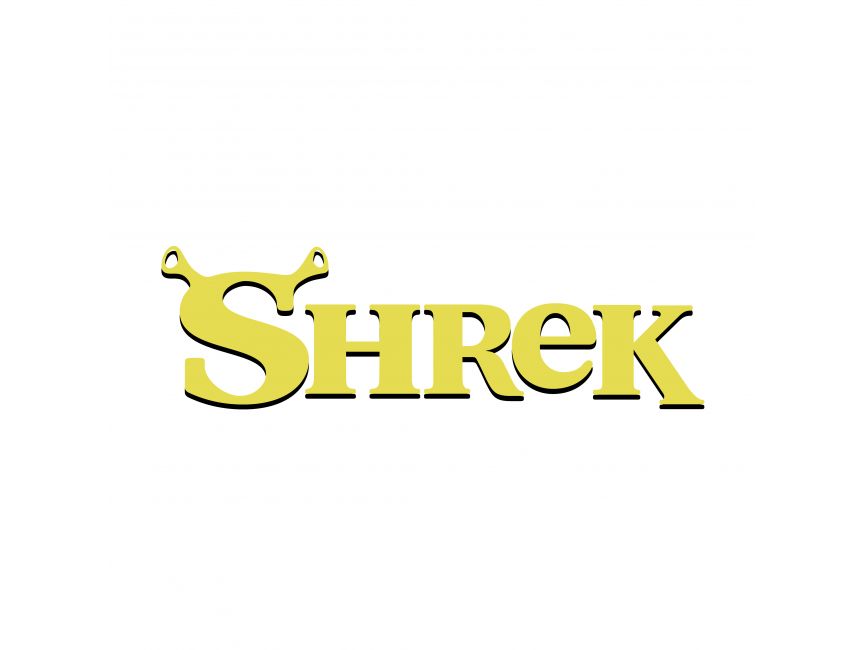 Shrek Logo png  Animated movies, Shrek, Shrek character