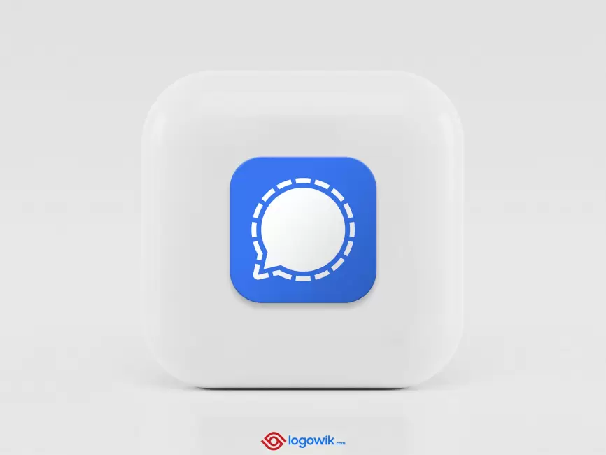 Signal Messenger Icon Logo