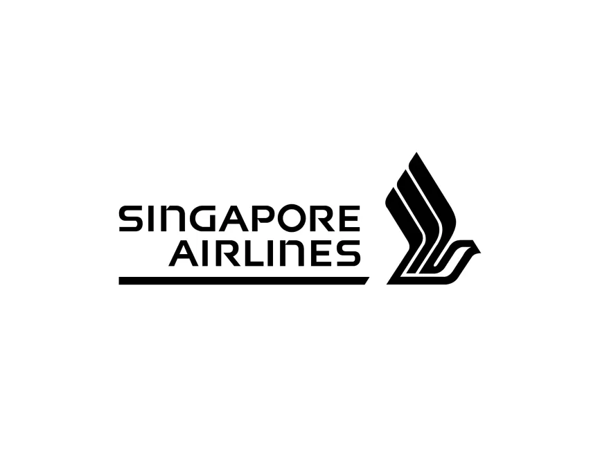 Singapore Airlines Black Logo PNG vector in SVG, PDF, AI, CDR format