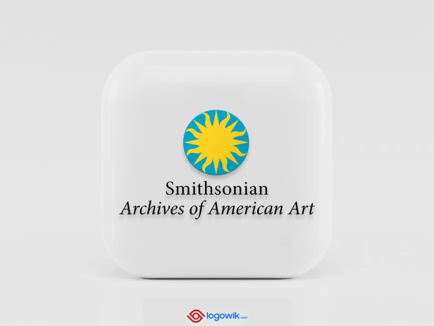 Smithsonian Institution's Archives of American Art Logo Mockup