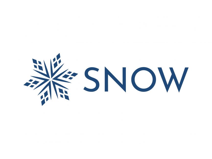 Snowflake logo hi-res stock photography and images - Alamy