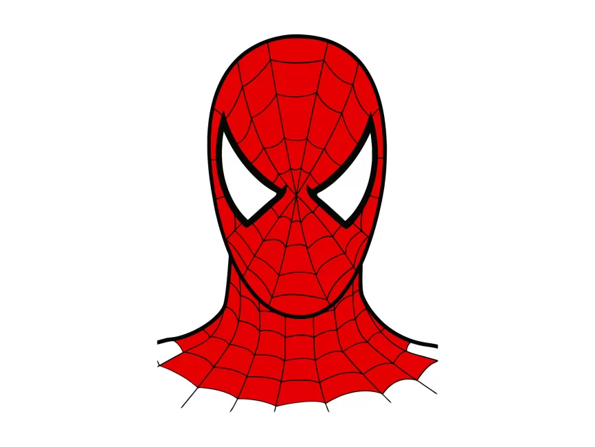 Spider Man Head Color Spider Man Head Color
