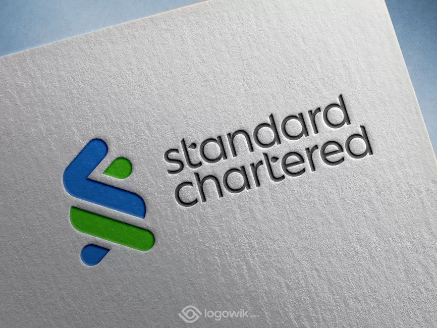 Standard Chartered Bank New 2021 Logo Mockup Thumb