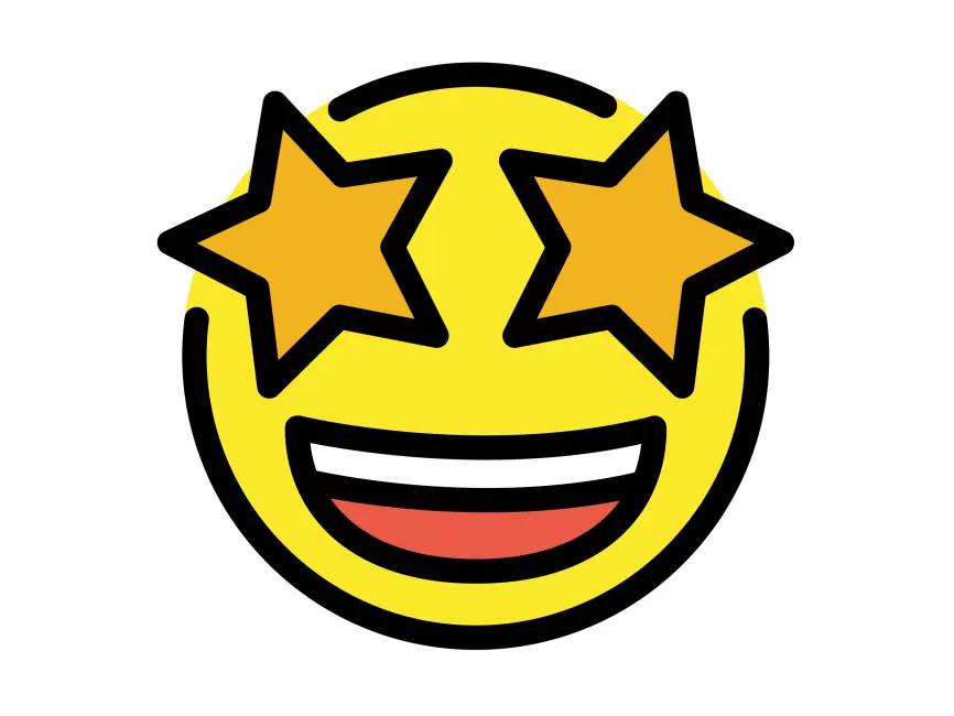 Star Struck Emoji Icon