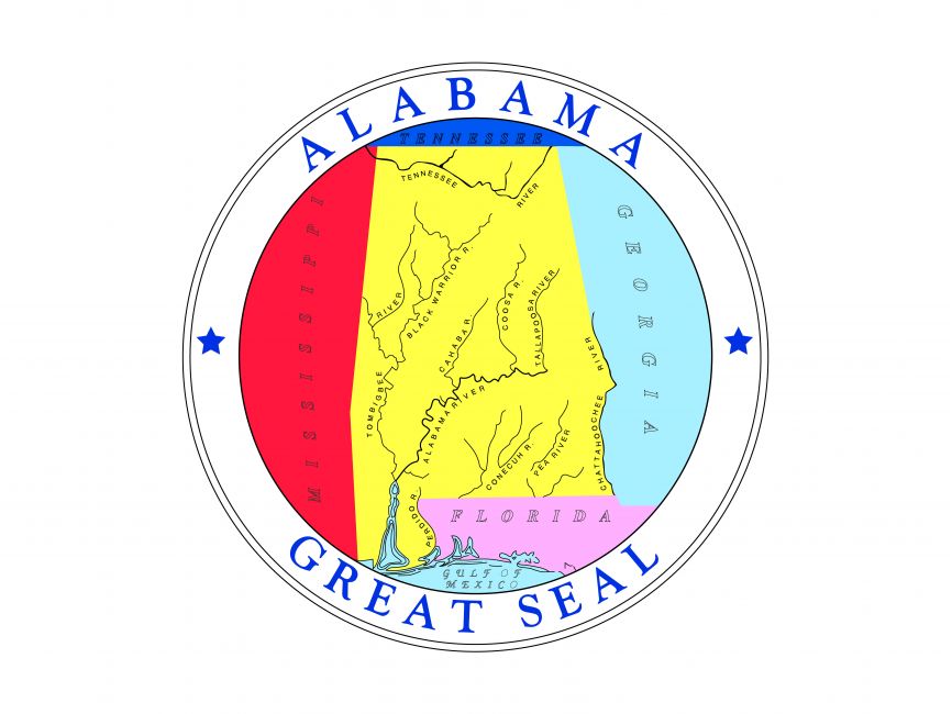State Seal of Alabama Logo