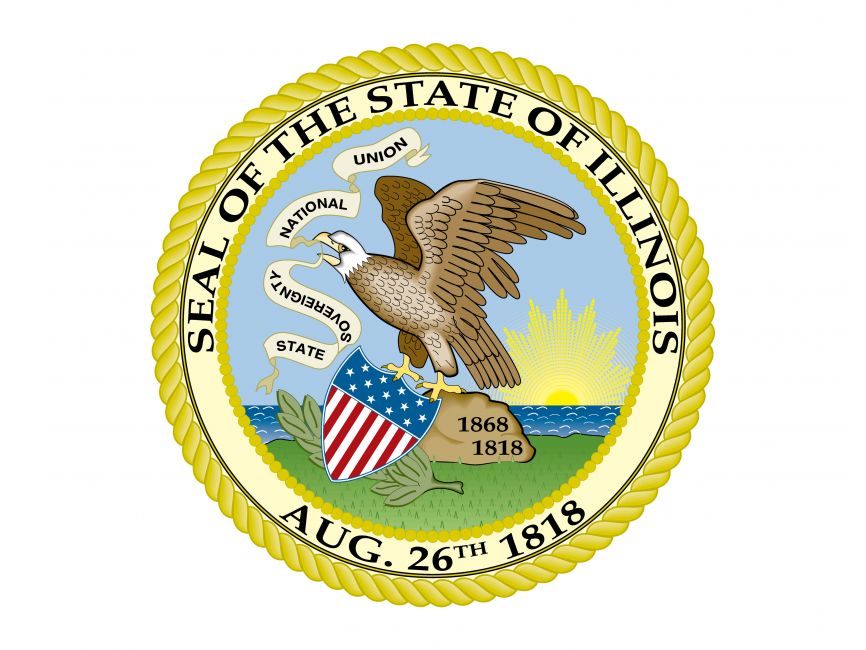 State Seal of Illinois Logo