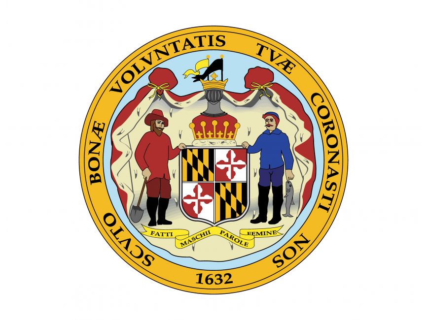 State Seal of Maryland Logo
