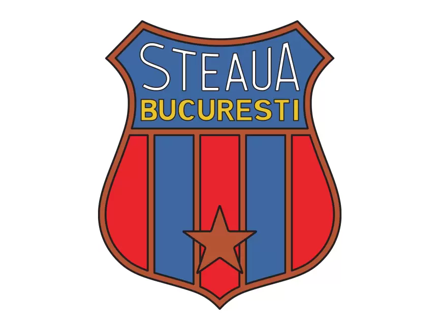 Steaua București 80s Logo PNG vector in SVG, PDF, AI, CDR format