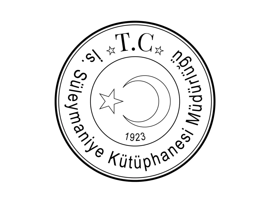 Süleymaniye Kütüphanesi Mührü Logo PNG vector in SVG, PDF, AI, CDR format