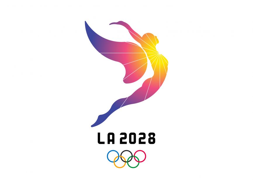 Summer Olympic Games in Los Angeles 2028 Logo