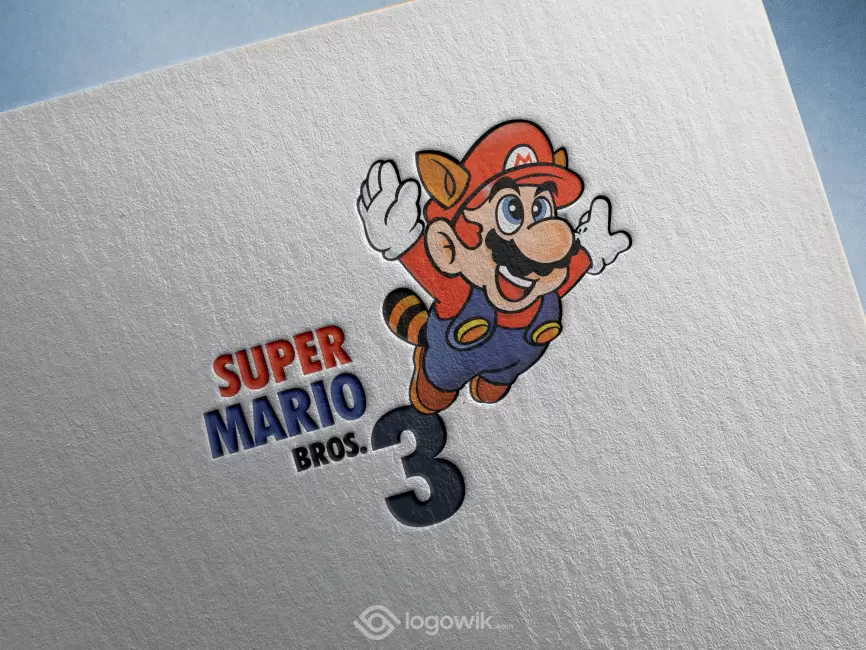 Super Mario Bros 3 Logo Mockup Thumb