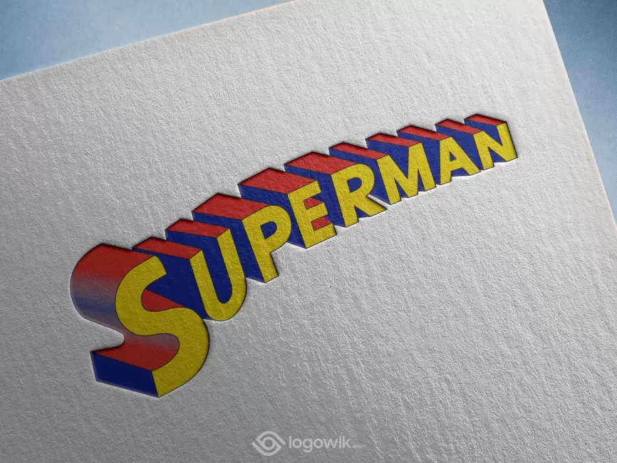 Superman Logo Mockup Thumb