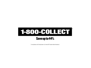 1 800 COLLECT Logo