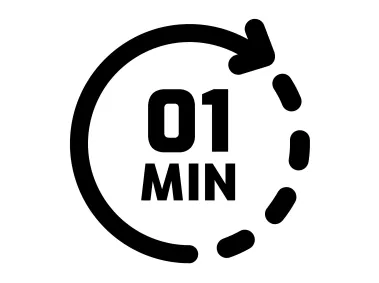 1 Minute Icon