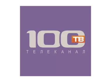 100TV in Background Logo