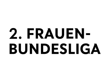 2 Frauen Bundesliga Wordmark Logo