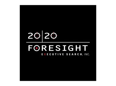 20 20 Foresight Executive Search Black Bg Logo