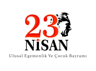 23 Nisan Ulusal Egemenlik ve Çocuk Bayramı Vector