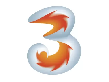 3 Orange Logo