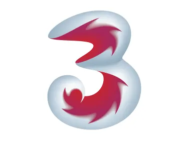3 Red Logo