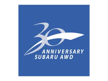 30 Anniversary Subaru AWD Logo