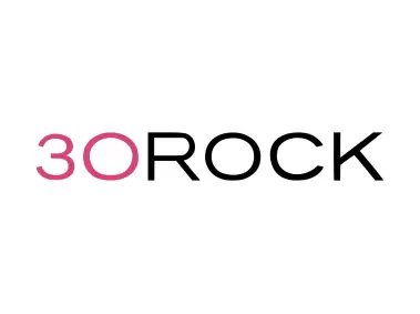 30 Rock TV Series Wordmark Logo