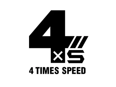 4xS 4 Times Speed Logo