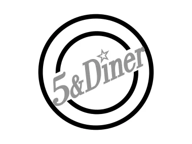 5 & Diner Grey Logo
