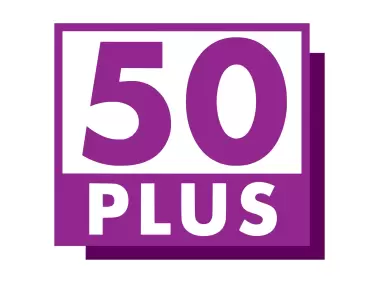 50 PLUS Logo