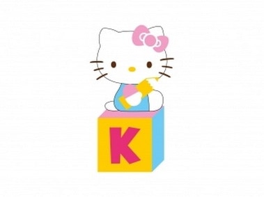 Hello kitty vector free download SVG