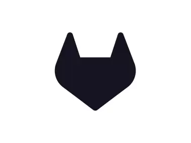 GitLab 2022 New Black Logomark Logo