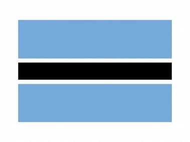 Botswana Flag Logo