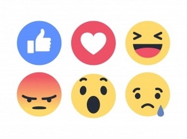 Facebook Reactions Logo