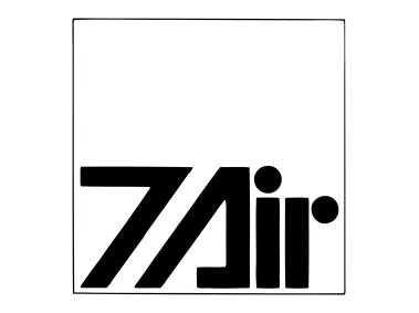 7 Air Old Black Logo