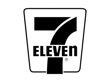Black 7 Eleven Logo