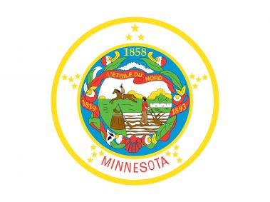 A former state seal of Minnesota Logo