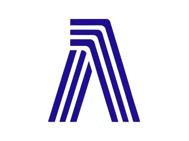 Linear A Letter Logo Template