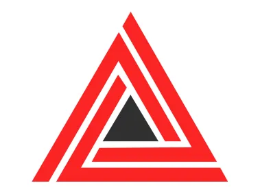 A Letter Triangle Logo Template