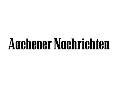 Aachener Nachrichten Old Wordmark Logo