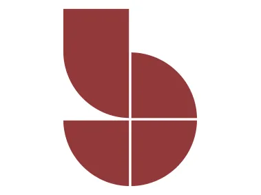 Abstract B Letter Shape Logo Template