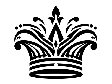 Abstract Crown Logo Template