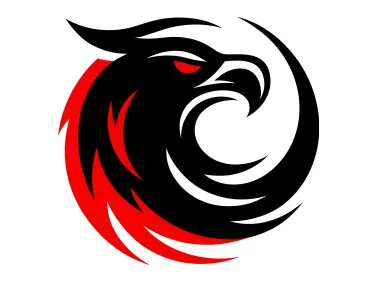 Abstract Eagle Logo Template