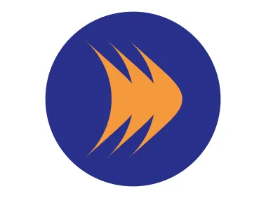 Abstract Geometric Circle Logo Template