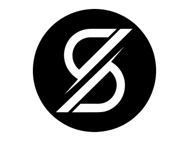 Letter S Shape in Circle Logo Template