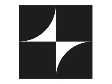 Abstract Geometric Star Shape Logo Template