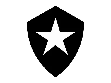 Free SVG Star in Shield Shape Logo Template