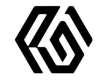 SVG Abstract Linear Hexagon Shape Logo Template