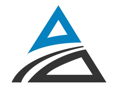 SVG Abstract Triangle Letter A Logo Template