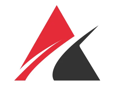 Abstract Letter A Logo Template